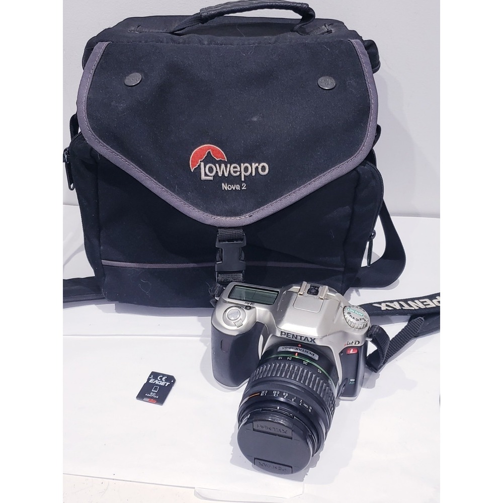 PENTAX *ist DL Digital SLR Camera With SMC DA 3.5-5.6 18-55mm AL Lens - Works